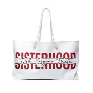 Sorors ONLY Weekender Bag- Sisterhood