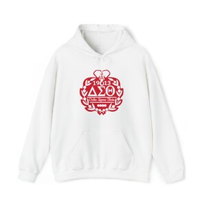 Sorors ONLY DST Elephant Emblem- Unisex Heavy Blend™ Hooded Sweatshirt
