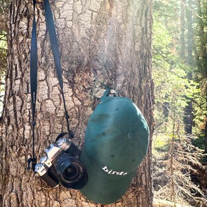 Birds - Embroidered Dad Hat - Minimalist Hiking Outdoorsman Hat for Bird Watchers and Lovers image 2