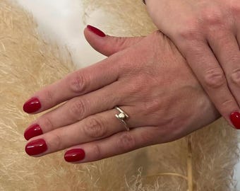 „Einzigartiger“ Ring, massiver Silberring