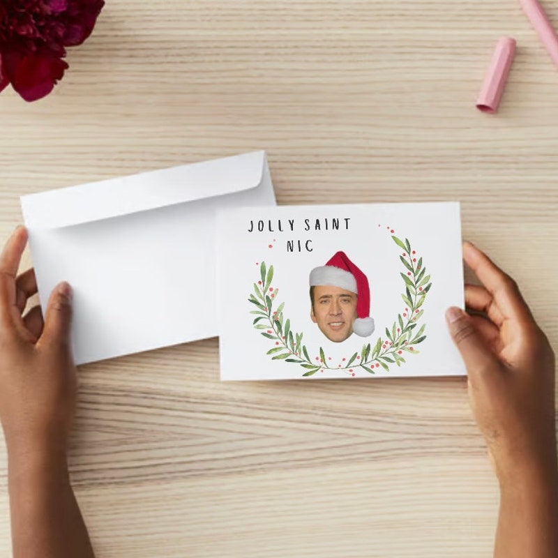 Nicolas Cage Card - Etsy