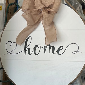Front Door Sign