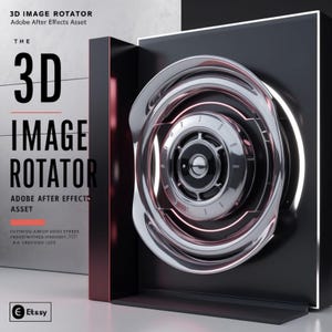 After Effects 3D Image Rotator asset
