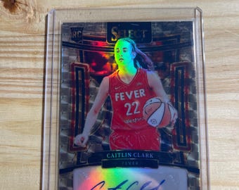 Caitlin Clark 1/1  (custom Novelty) refractor (RP) rookie card Indiana fever wnba basketball facsimile