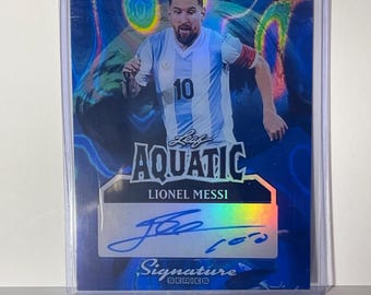 メッシ直筆サイン入り RP サッカーカード（フットボール） - Etsy 日本