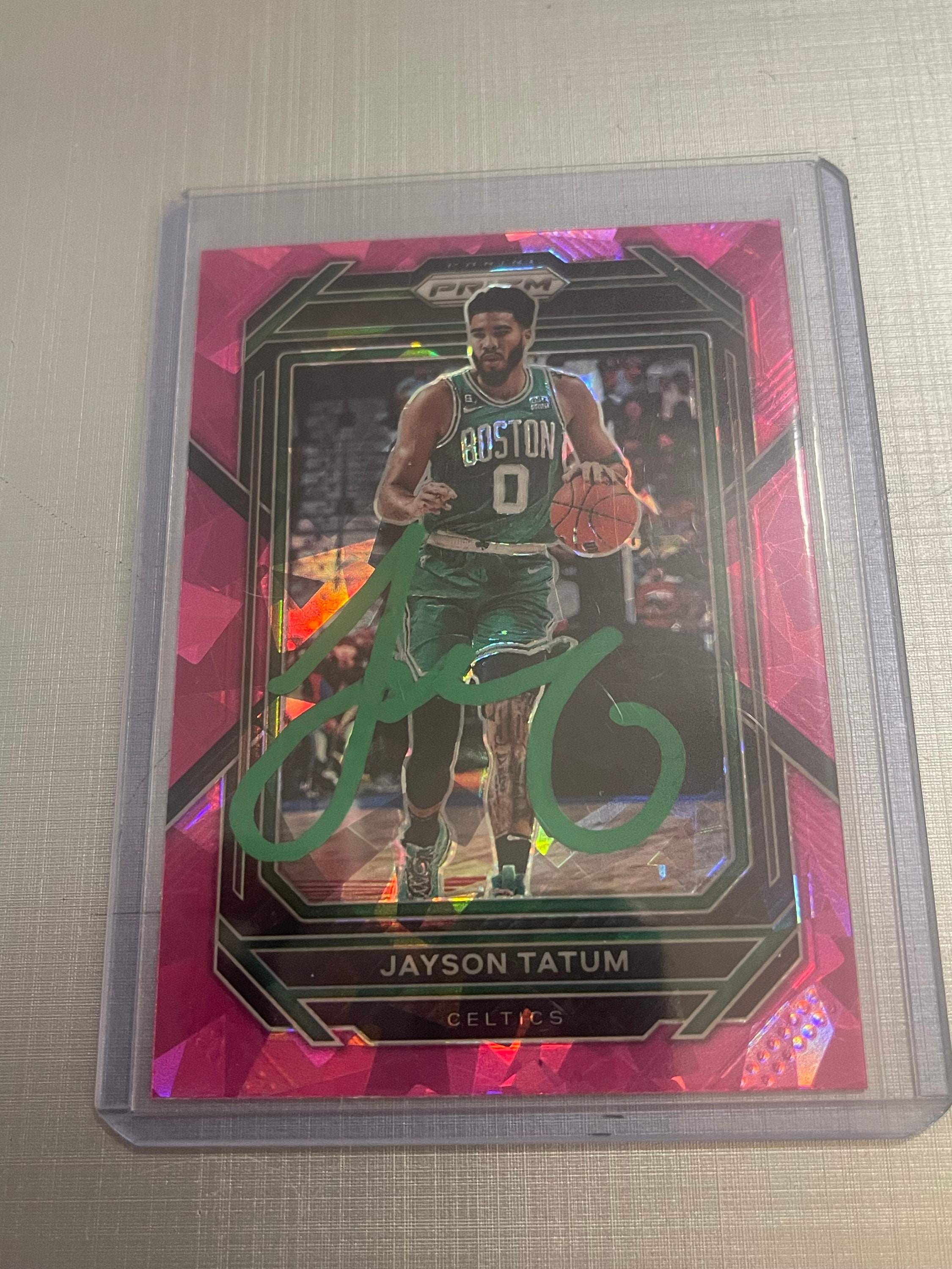 nbaカード Tatum RC cracked ice /25
