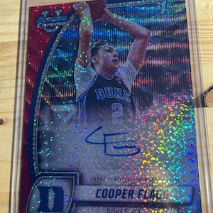 Cooper Flagg Custom Novelty Jumbo speckle refractor Basketball card Duke University