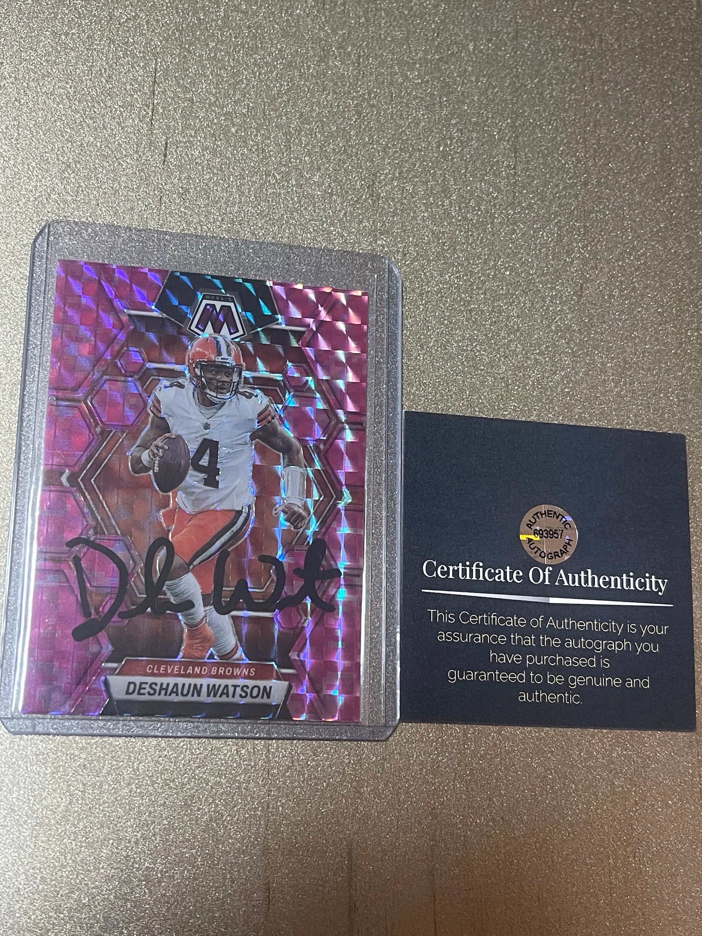 Nick Chubb Jersey Card