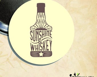 Botón con broche de Sunshine & Whiskey