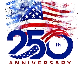 Pegatina - 250 Aniversario de Estados Unidos / Calcomanía de vinilo patriótica de EE. UU. / Celebración de Estados Unidos 250 / 1776-2026 Resistente al agua