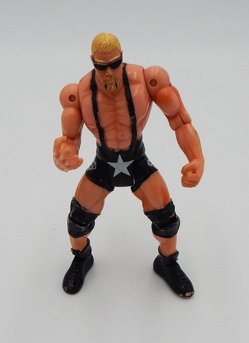 WCW Scott Steiner Big Poppa Pump 6 Wrestling Figure Toybiz WWE NWO 1999 ...