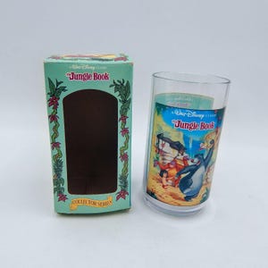 Walt Disney Klasyczna Księga Dżungli Burger King Cup 1994 Seria kolekcjonerska Coca-Cola