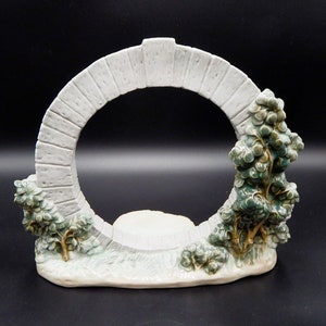 Lladro Porcelain Bermuda Moongate 7503 Lovers Good Luck Mystical Path Retired