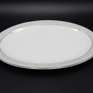 Tirschenreuth Bavaria The Elgin #2270 Oval Serving Steak Platter Plate 12 Inch