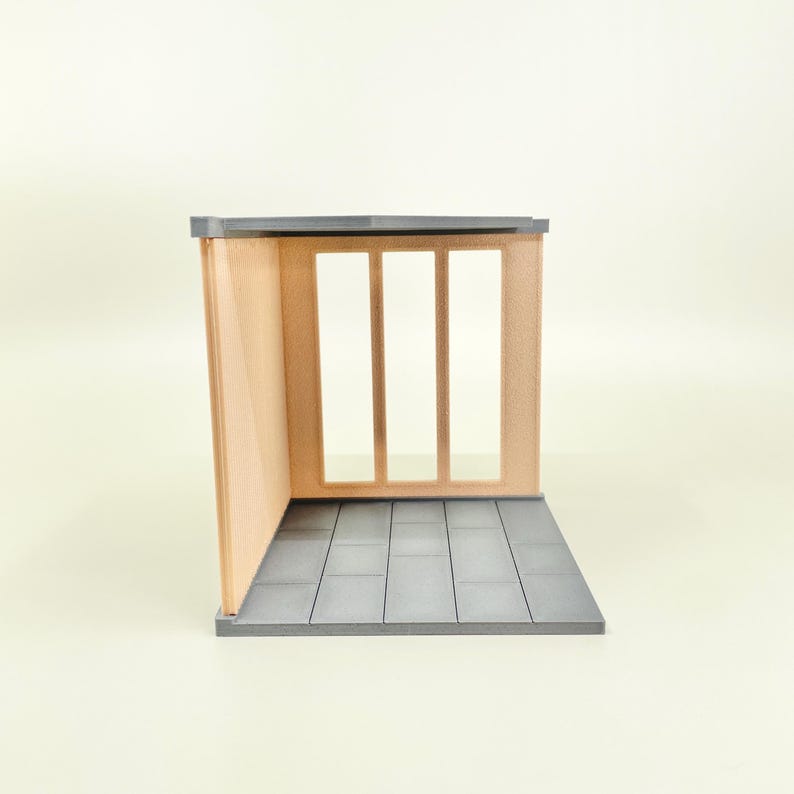 Modern Room Box 1:24 Easy DIY Kit Dollhouse Miniature - Etsy