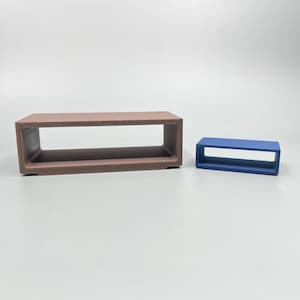 Consola de mesa de TV, muebles de miniaturas de casa de muñecas modernas