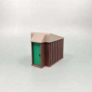 O-scale shed DIY paint kit miniature