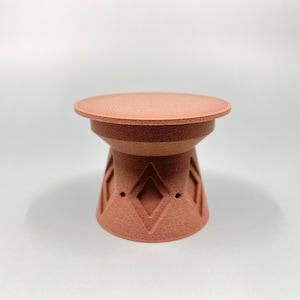 End table mid-century modern dollhouse miniature