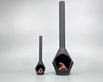 Camino geometrico in stile moderno di metà secolo