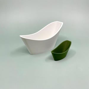Bathtub mid-century modern miniature