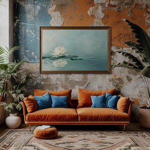 This nature wall art seamlessly integrates with Japandi decor, making it an ideal addition to any room seeking a blend of Asian home decor and Scandinavian decor.