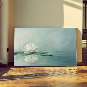 The sage green wall art paired with light blue tones offers a harmonious and balanced aesthetic.Its neutral wall decor, featuring sage green and light blue,