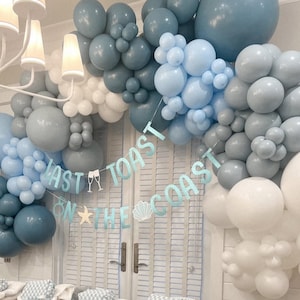 Last Toast on the Coast, DIY Balloon Arch Kit – Bachelorette Party Decor | Coastal Bachelorette Balloons | Beach Bride Decor