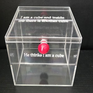 Cube and sphere | Attraction | Relations | Balance | Unique gift | Cool and Funny
