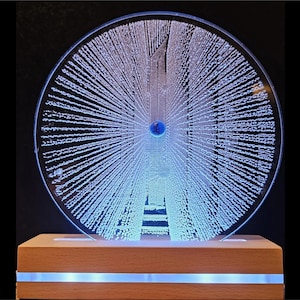 Supernova | Circle of Infinity | Night Light | Unique Artwork Gift