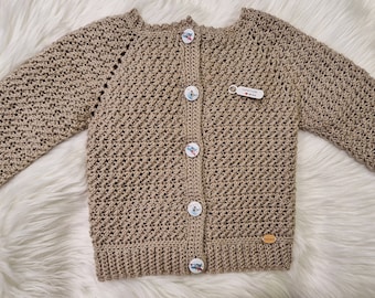 Handmade baby sweater