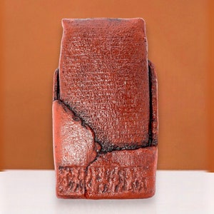 Tablilla cuneiforme con poema de amor sumerio, réplica de la primera carta de amor, réplica de calidad de museo, Antigua Mesopotamia