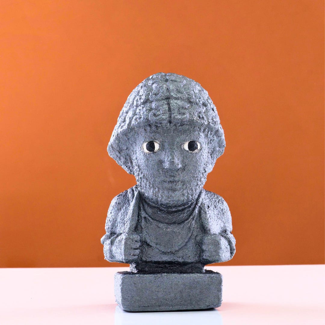 Šuppiluliuma Figurine – Handmade Hittite King Statue – 16 cm
