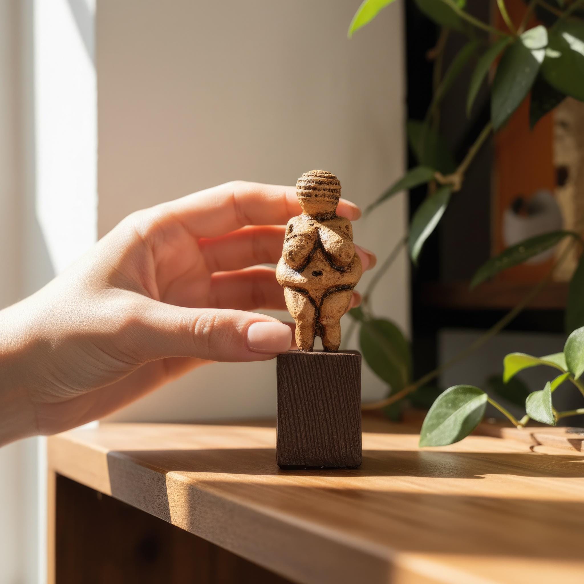 ウィレンドルフのヴィーナス像、旧石器時代の彫刻像、豊穣の女神の彫像