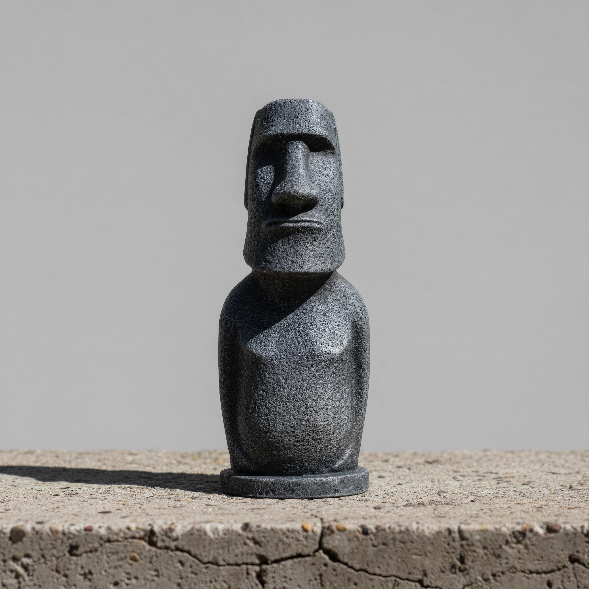 Handmade – Statue Moai （Jimanica初期参加作） moai;1 / moai Easter Nui Rapa Sculpture, Island 邦楽