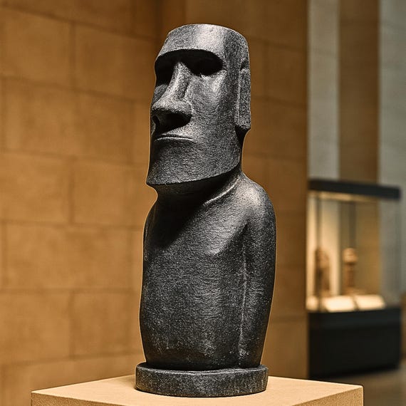 moai / moai;1 （Jimanica初期参加作） Moai Statue – Handmade Easter Island Sculpture, Rapa Nui 邦楽