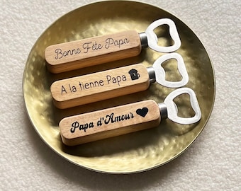 Father's Day Wooden Bottle Opener
