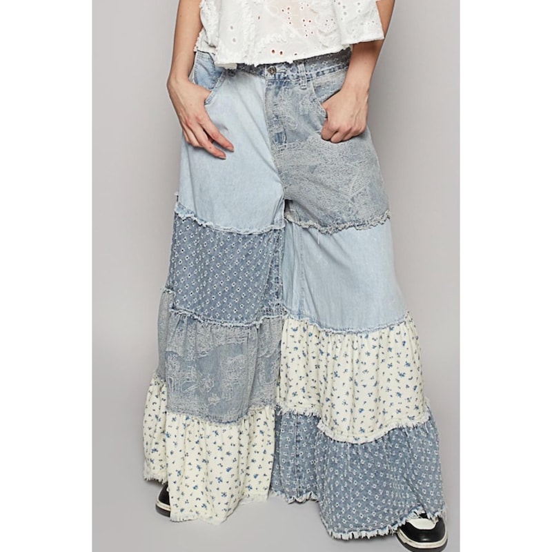 Jean Magnolia Pearl Style Boyfriend Avec Boutons Métal - Taille Unique, Occasion Très Bon état