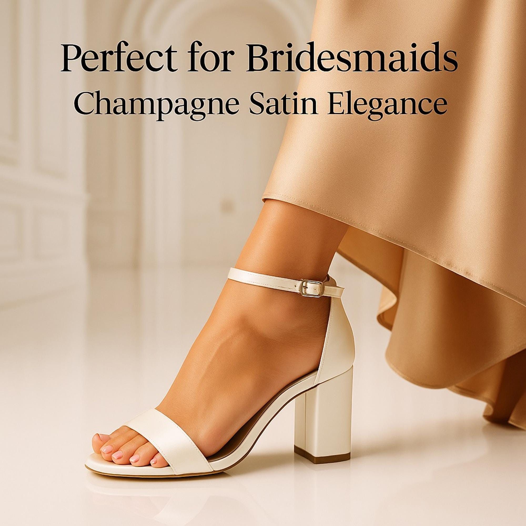 sachin and babi light blue dress LOURDES Champagne Platform Heel