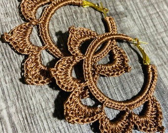 Crochet earings