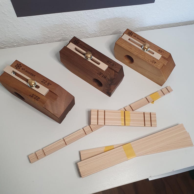 Kumiko Starter Kit Tool Asanoha 3x1 DIY - Also Available Individually ...