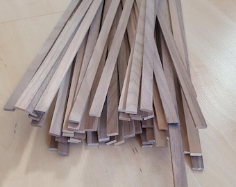 20x Kumiko strips / strips walnut L=1000 mm