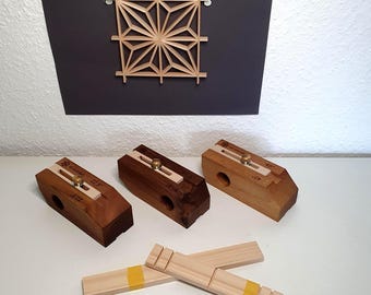Kumiko Starter Kit Tool Asanoha Beginner Small Set Brass DIY
