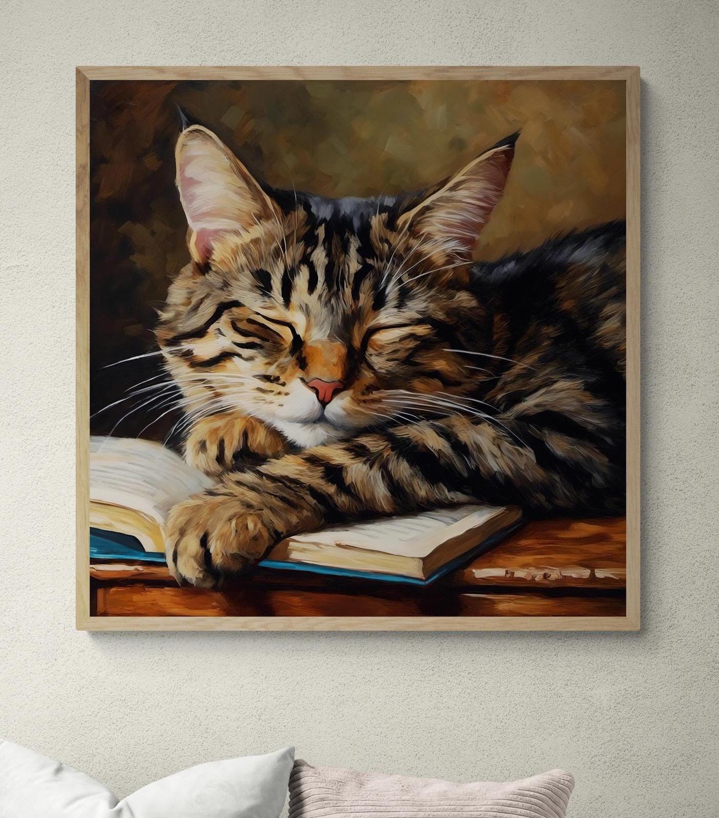 独創的ねこ絵画 『ネ コ ソ 』個性派 お部屋のインテリアに 独創的ねこ