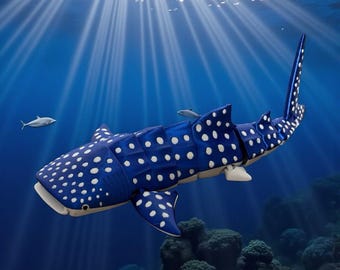 3D-geprint scharnierend flexi Whale Shark Fidget Flexible Ledematen Sensory Toy