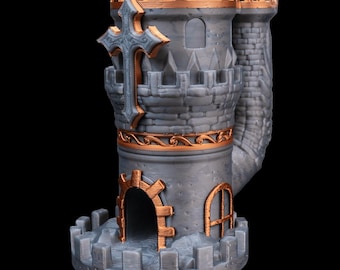 Castle Dice Tower – Gamers' Can Holder