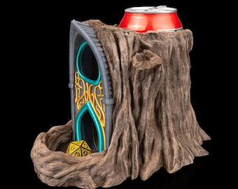 Dice Tower Can Holder – Gamer Tabletop Accessory