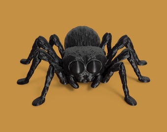 Grote flexibele gelede spinfiguur – Halloweendecor of dagelijks display