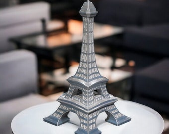 3D-geprinte replica Eiffeltoren: Parijse woondecoratie, PLA-filament