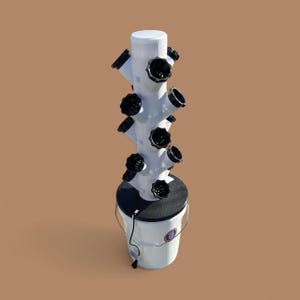 Five Tier 15 Pod Hydroponic Tower