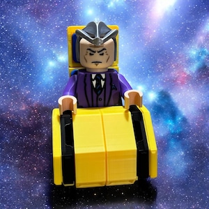 Brick Buddy Marvels X-Men Professor X Charles Xavier Collectible Iconic Superhero Toy Figure